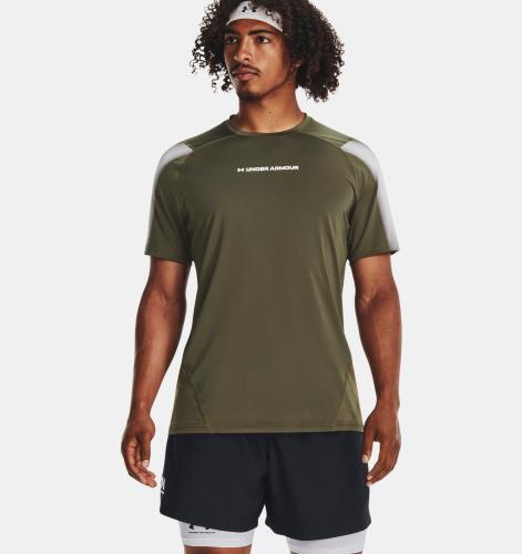 UNDER ARMOUR: HG ARMOUR NOV FITTED TRÖJA - GRÖN