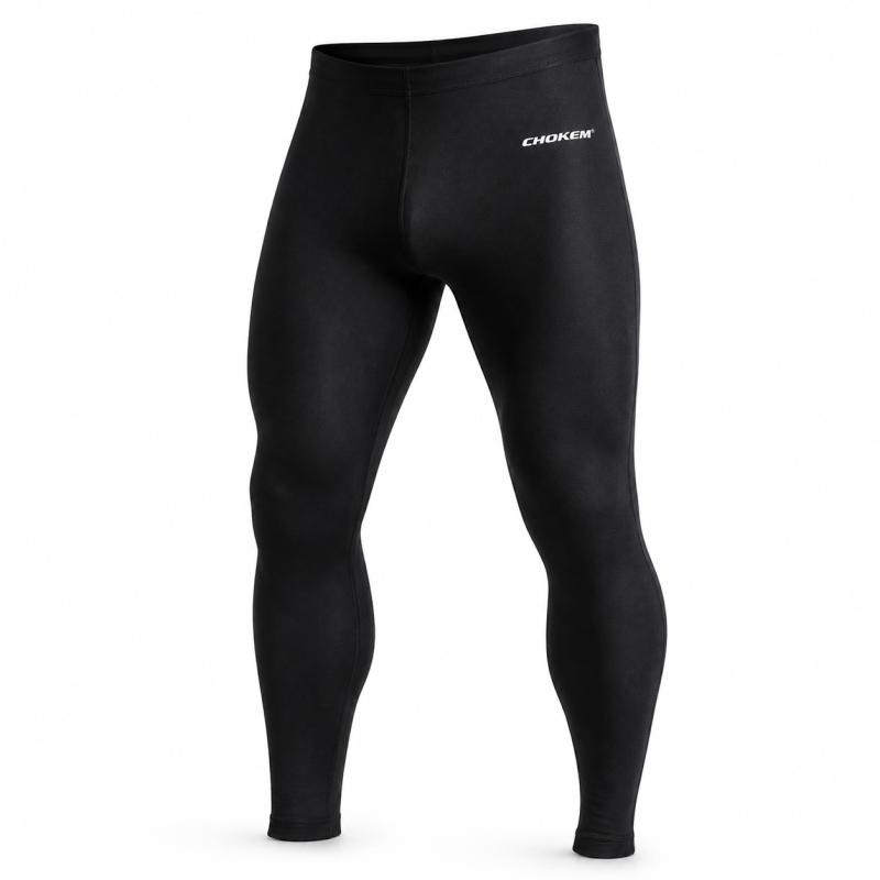 CHOKEM: CLEAN CUT TIGHTS - SVART