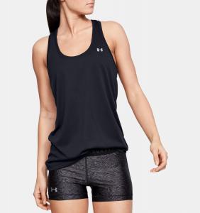 UNDER ARMOUR: WOMEN'S UA TECH LINNE - SVART