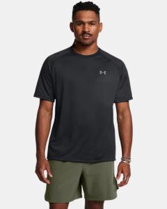 UNDER ARMOUR: TECH 2.0 TEE - BLACK