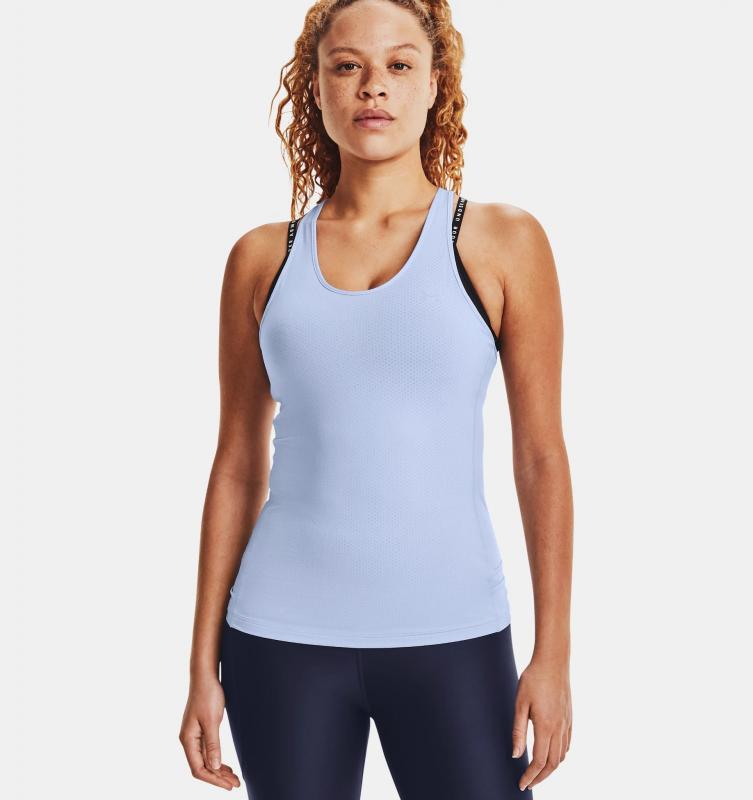 UNDER ARMOUR: HG ARMOUR RACER TANK - ISOTOPE BLUE