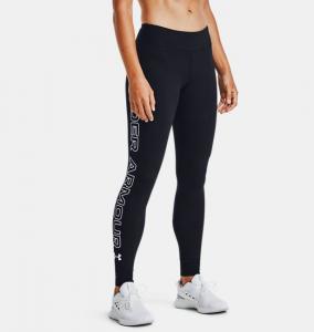 UNDER ARMOUR: WOMEN'S UA FAVORITE WORDMARK LEGGINGS - BLACK