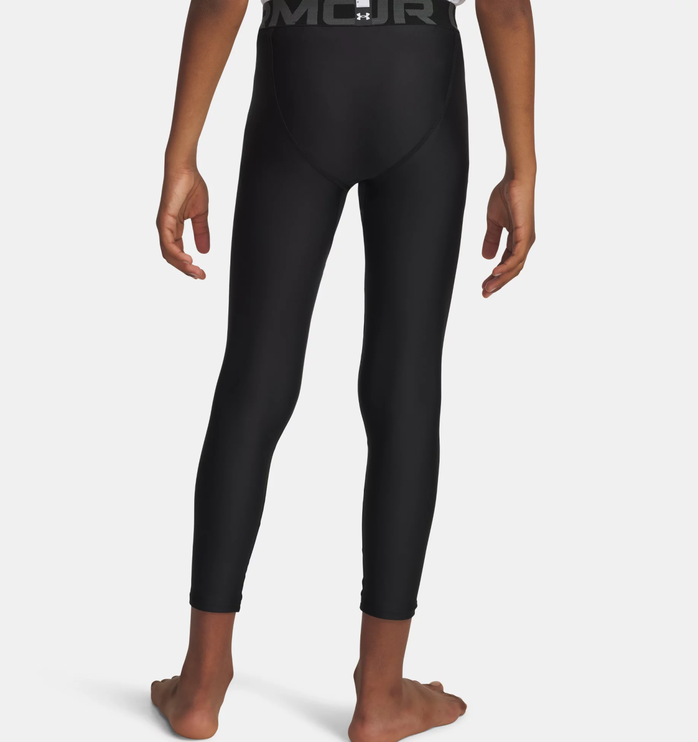 1361738 UNDER ARMOUR: JUNIOR ARMOUR HEATGEAR TIGHTS - SVART