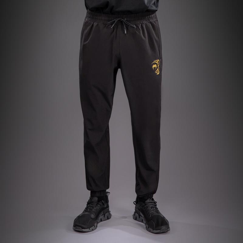 VENUM: X MIKE TYSON TIGER JOGGERS - BLACK/GOLD