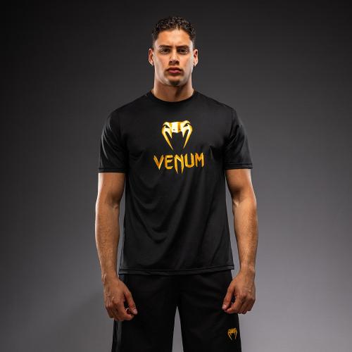 VENUM: CLASSIC DRY TECH T-SHIRT - BLACK/GOLD