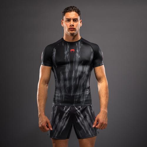 VENUM: DEMON SHORT SLEEVE RASHGUARD - BLACK/GREY