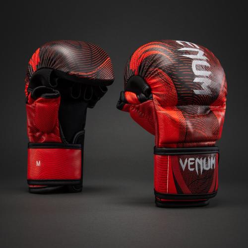 VENUM: GALACTIC 3.0 SPARRING GLOVES - RED/SILVER