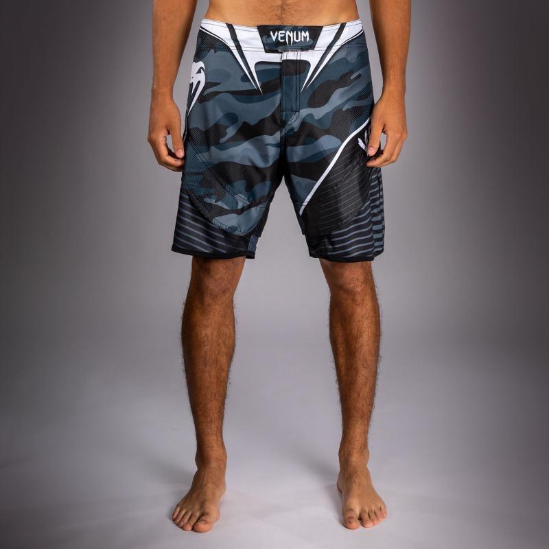 VENUM: CAMO HERO FIGHT SHORTS - DARK NAVY/BLUE