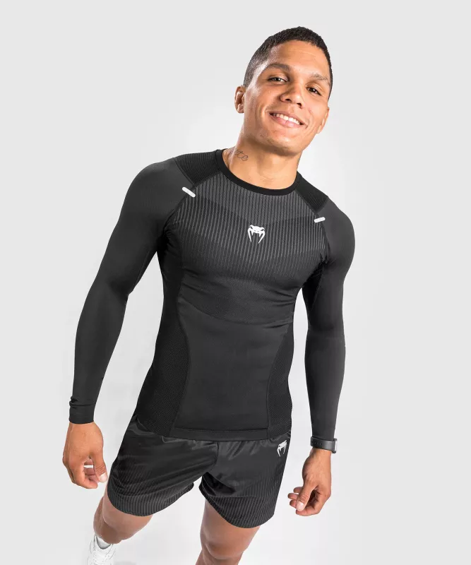 VENUM: BIOMECHA RASHGUARD LÅNGÄRMAD - SVART/GRÅ