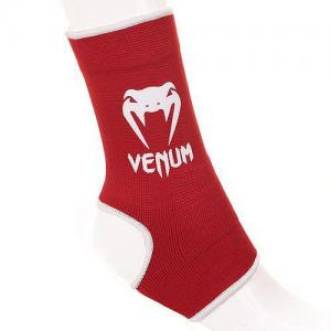 VENUM "KONTACT" ANKLE SUPPORT GUARD - MUAY THAI / KICK BOXING - RED