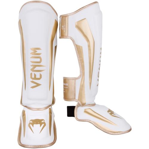VENUM: ELITE STANDUP BENSKYDD - VIT/GULD