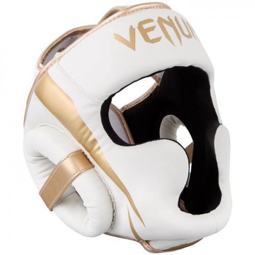 VENUM: ELITE HEADGEAR - WHITE/GOLD