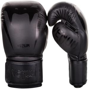 VENUM: GIANT 3.0 BOXNINGSHANDSKAR NAPPA LÄDER - SVART/SVART