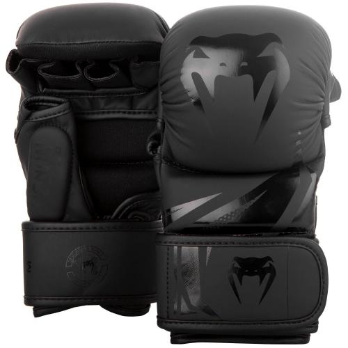 VENUM: MMA CHALLENGER 3.0 SPARRING GLOVES - BLACK/BLACK