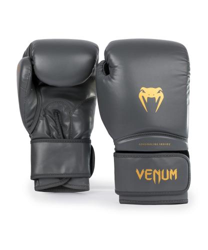 VENUM: CONTENDER 1.5 BOXING GLOVES - GREY/GOLD