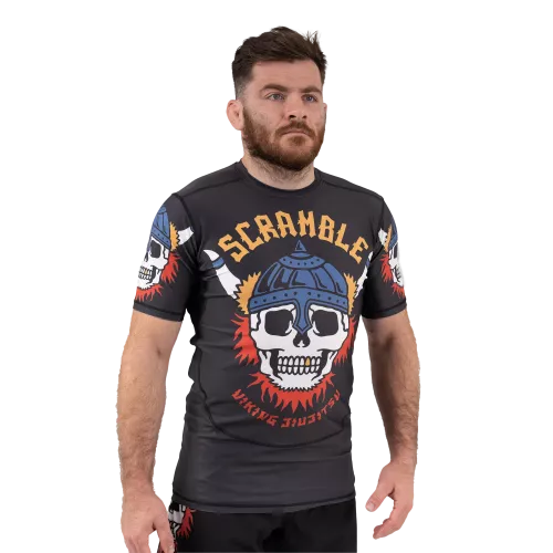 SCRAMBLE: VIKING RASHGUARD - BLACK
