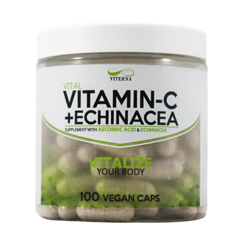 VITERNA: VITAMIN C+ECHINACEA - 100 kapslar