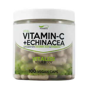 VITERNA: VITAMIN C+ECHINACEA - 100 kapslar