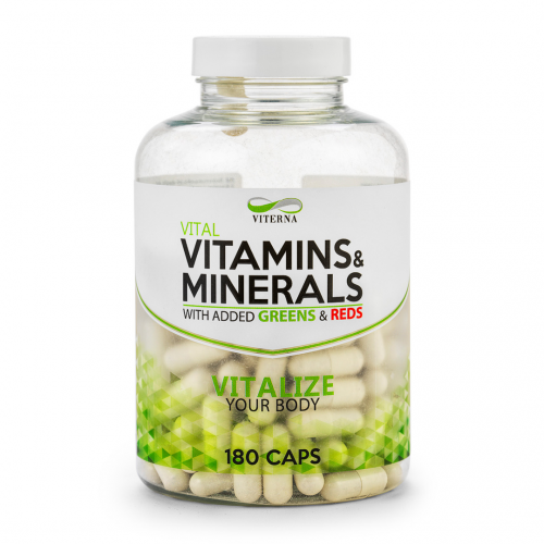 VITERNA: VITAMIN & MINERAL - 180 CAPS