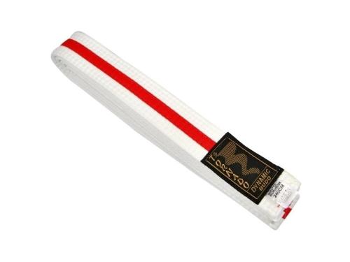 PHOENIX: BUDO BELT - WHITE/RED