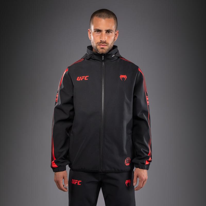 VENUM: UFC UNITY BY VENUM FIGHT WEEK TRACK JACKETS BLACK/RED