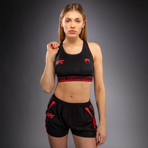 VENUM: UFC UNITY BY VENUM FIGHT WEEK SPORT BRA BLACK/RED