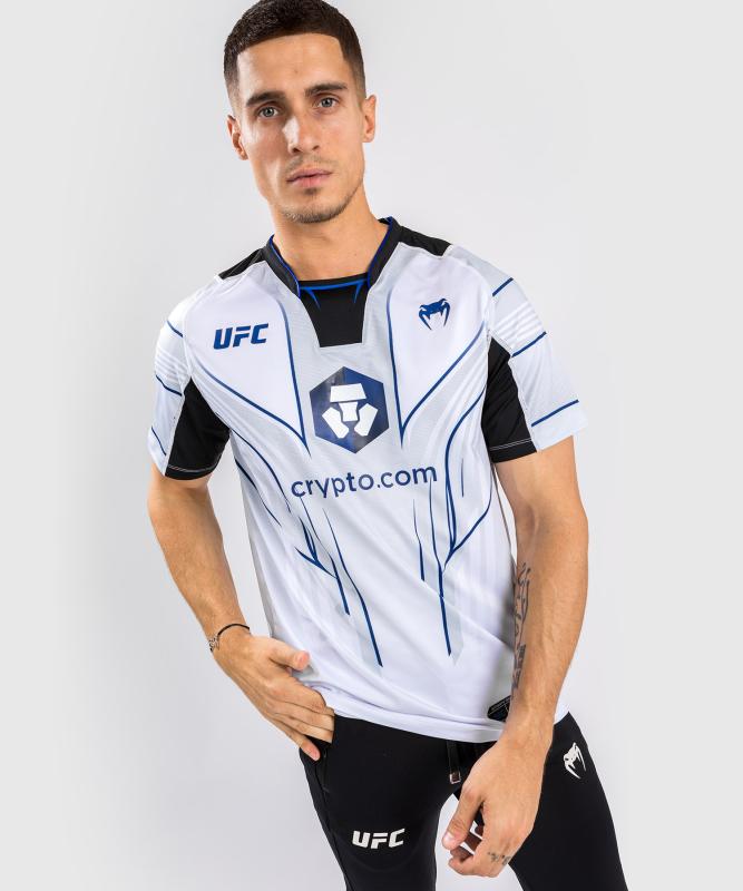 VENUM: UFC AUTHENTIC FIGHT NIGHT 2.0 MEN'S WALKOUT JERSEY - VIT/BLÅ