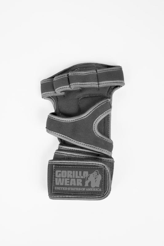 GORILLA WEAR: YUMA GYMHANDSKAR - SVART/GRÅ