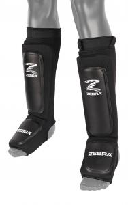 ZEBRA ATHLETICS: SHIN INSTEP NEOPRENE FABRIC - BLACK