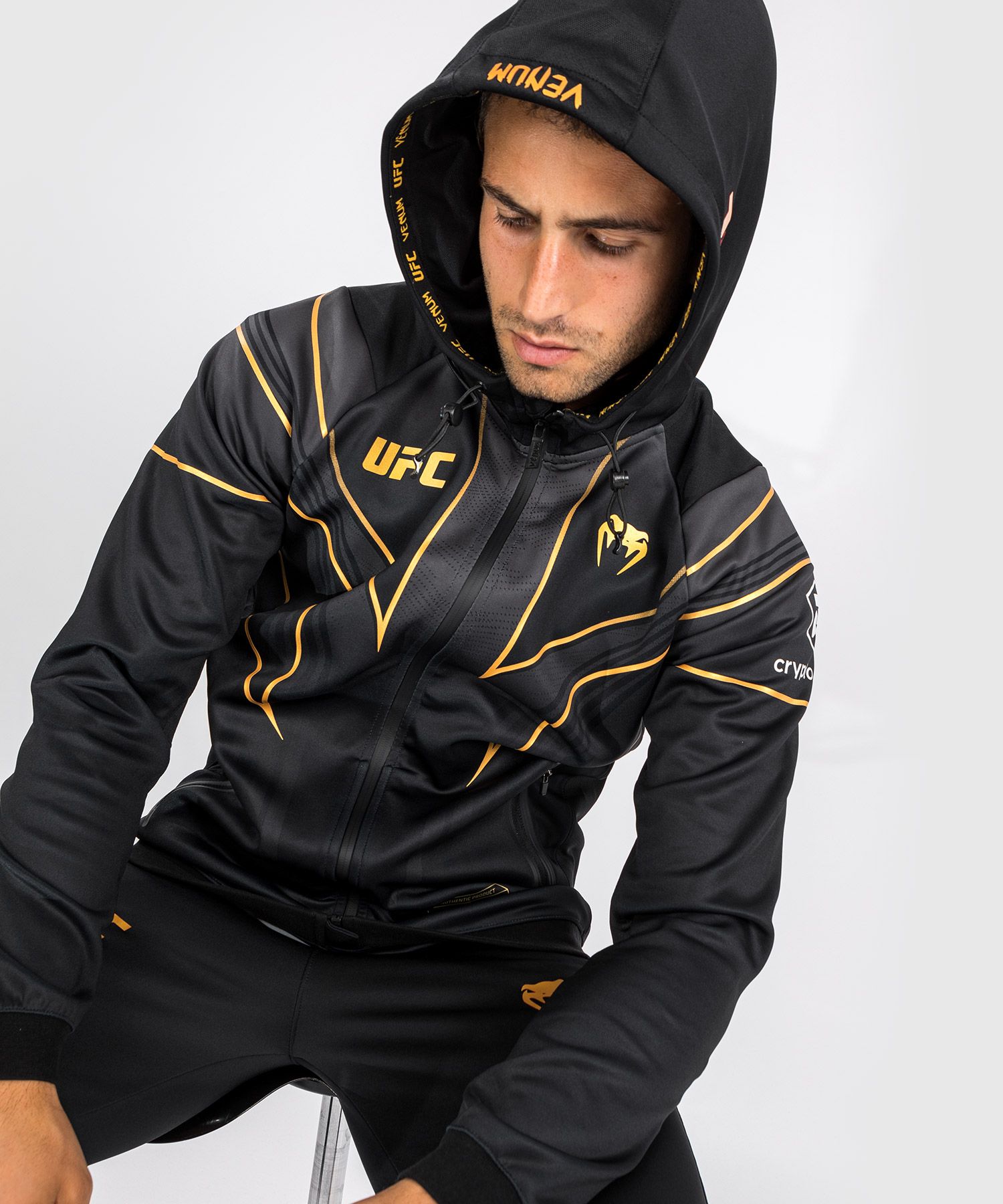Walkout Hoodie Jacket Ufc UFC Venum Authentic Fight Night Kit By