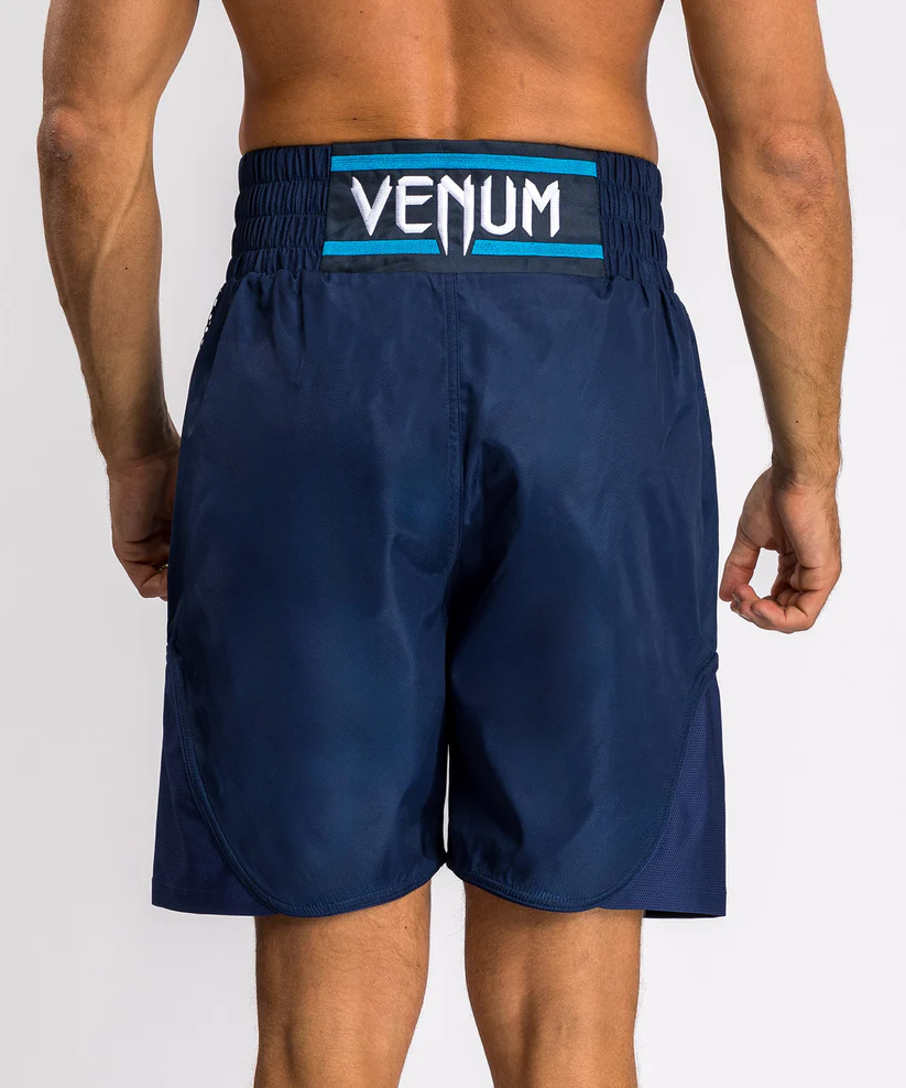VENUM: x TOP RANK ORIGINAL MEN'S BOXING SHORTS - NAVY BLUE