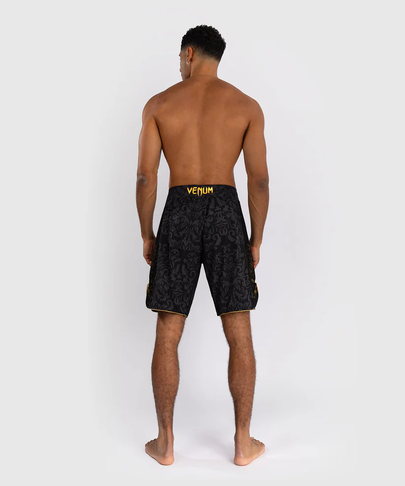 VENUM: x ILIA TOPURIA UNMATCHED FIGHT SHORTS - BLACK/GOLD