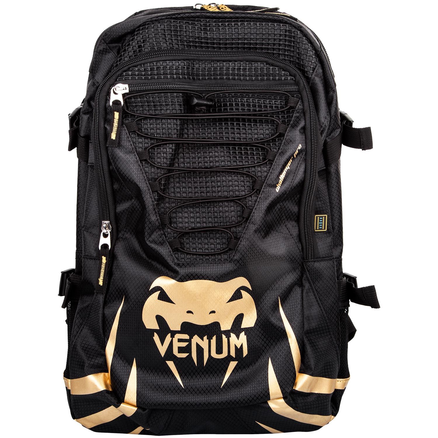 VENUM: CHALLENGER PRO BACKPACK SVARTGULD VENUM: CHALLENGER PRO BACKPACK SVARTGULD
