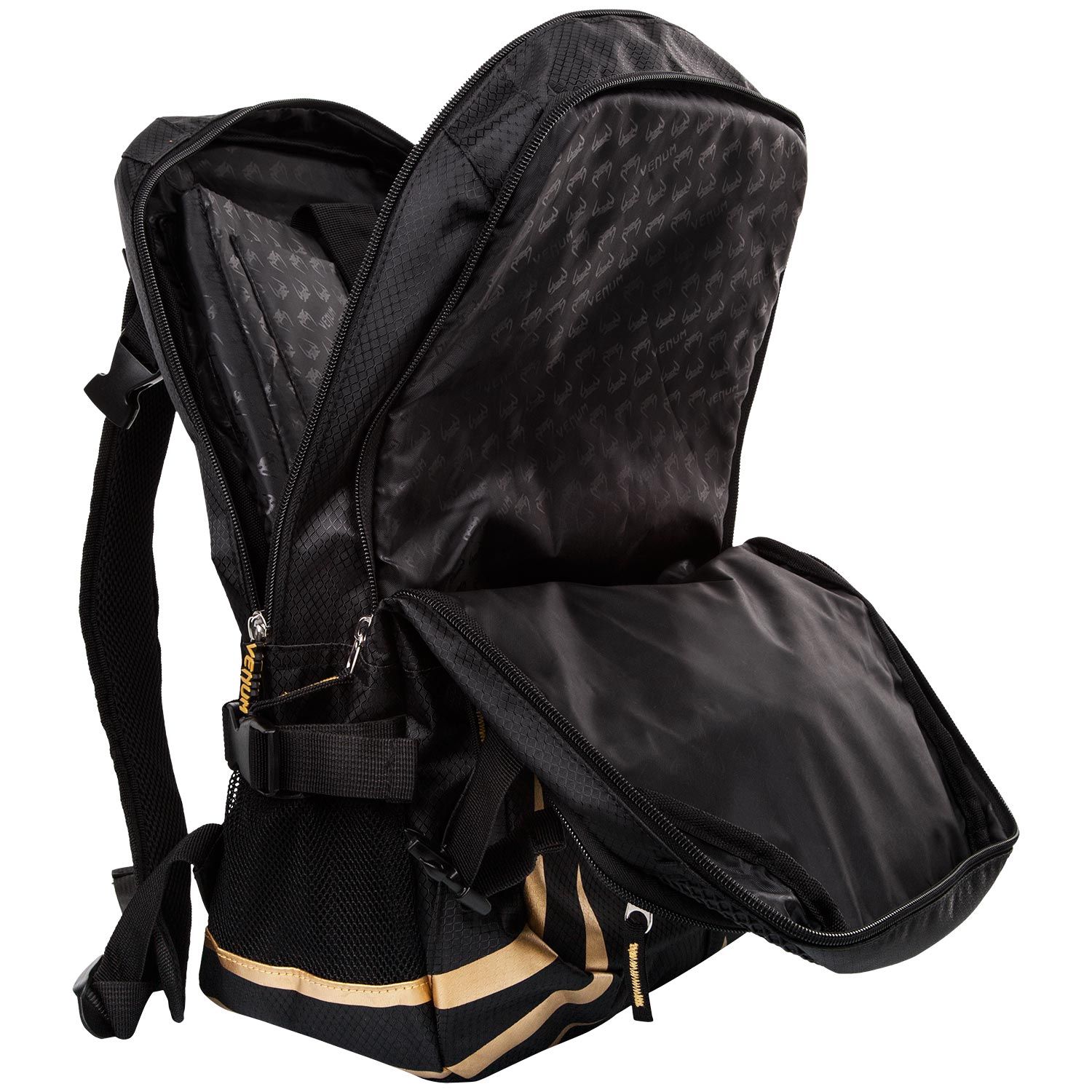VENUM: CHALLENGER PRO BACKPACK SVARTGULD VENUM: CHALLENGER PRO BACKPACK SVARTGULD
