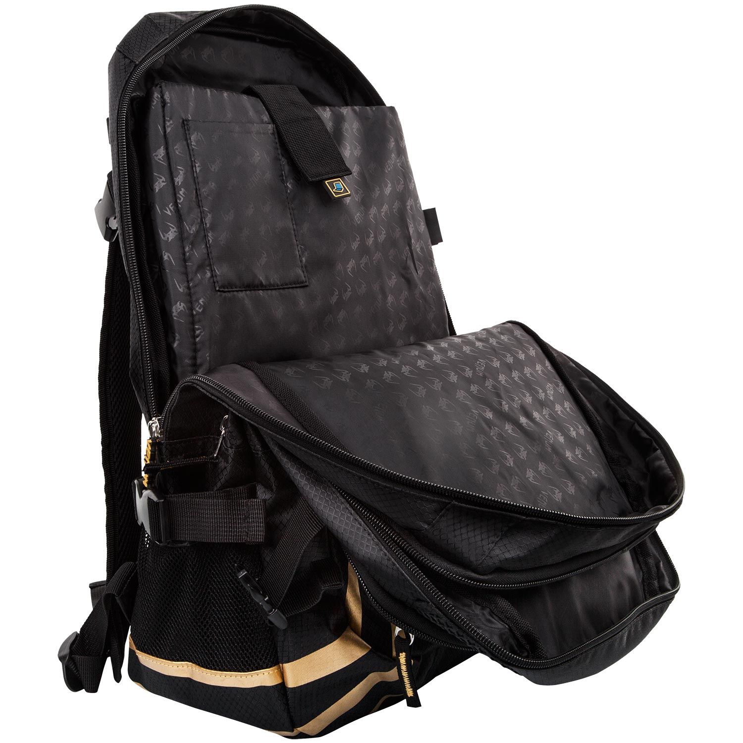 VENUM: CHALLENGER PRO BACKPACK SVARTGULD VENUM: CHALLENGER PRO BACKPACK SVARTGULD