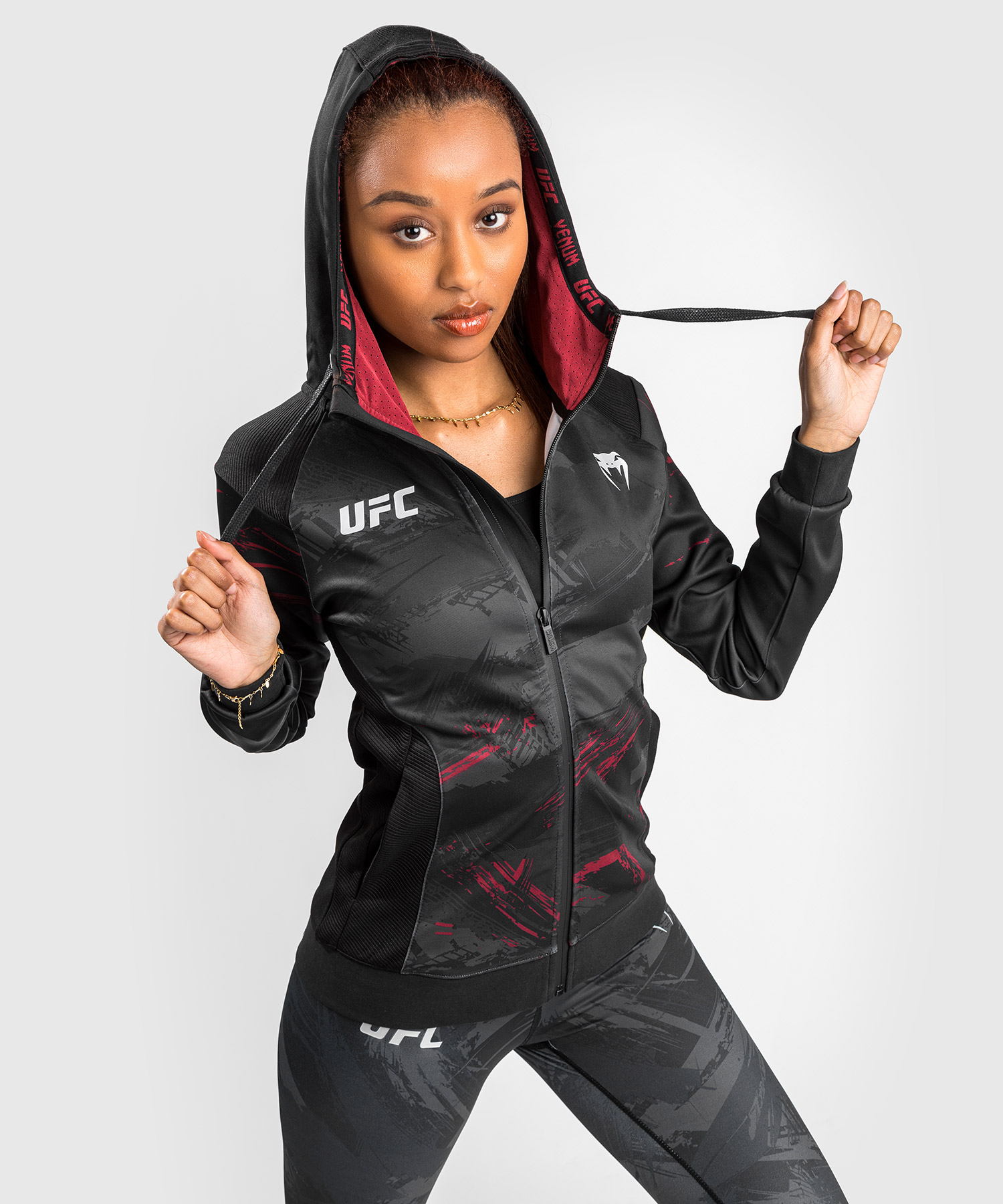 UFC Venum Authentic Fight Week 2.0 Women's Sports Bra - Sand/Black