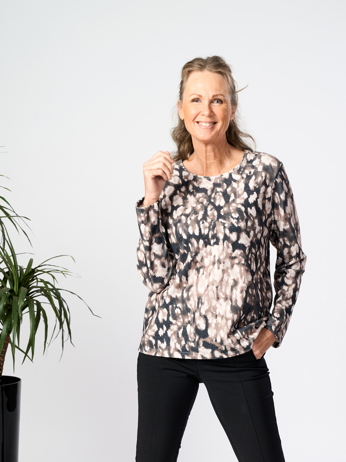 Topp med lång ärm 752323
