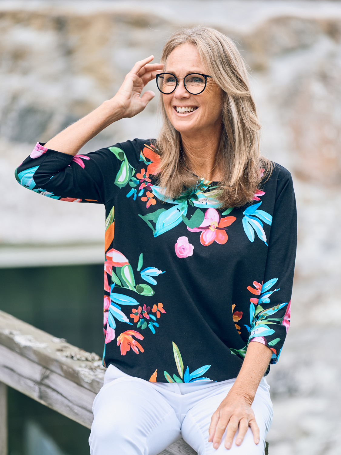 Topp 3/4-lång ärm 761121