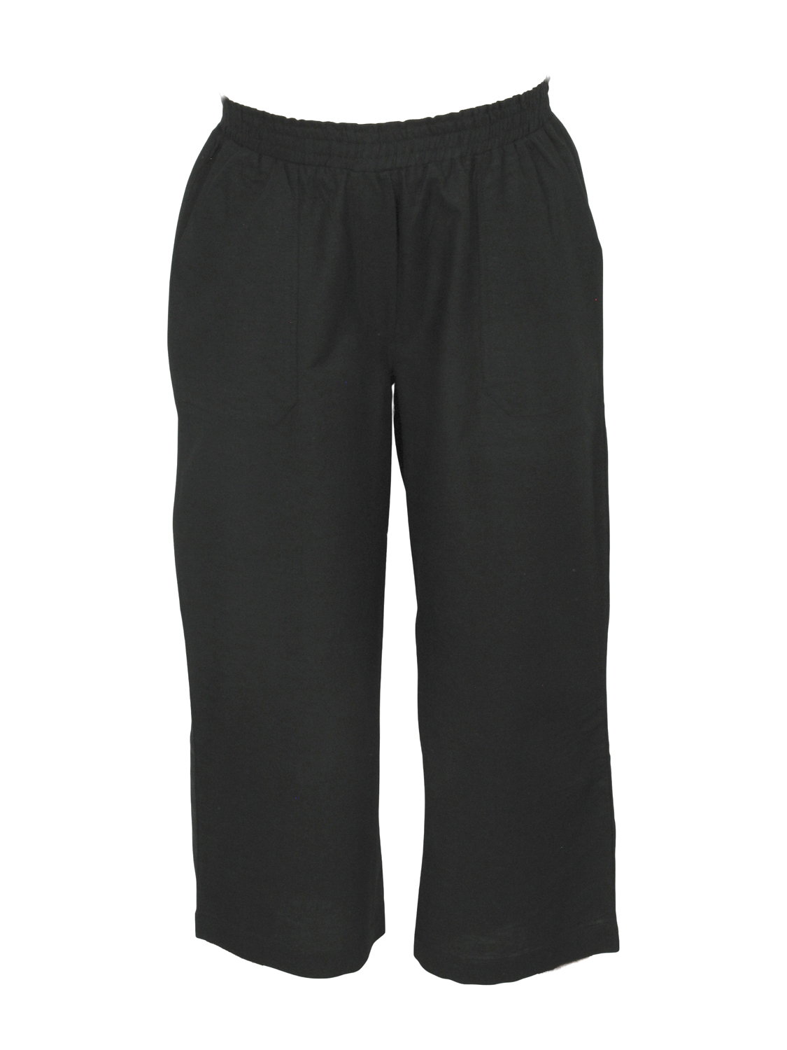 7/8-dels byxa i linne-look, 761408