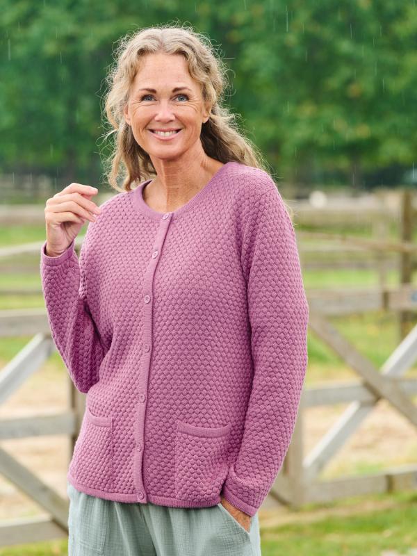 Cardigan med lång ärm 751260