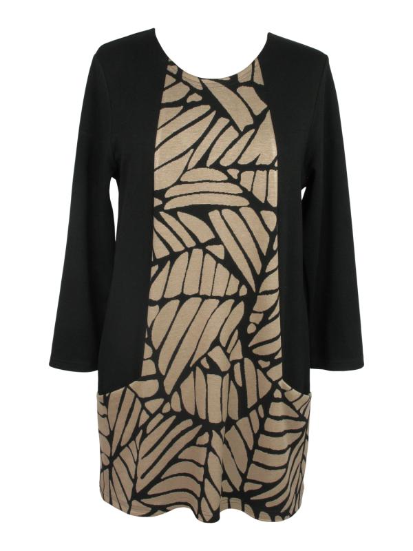 Jacquardstickad Tunika, 752316