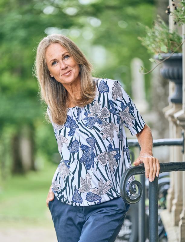 Topp med kort ärm, 761403