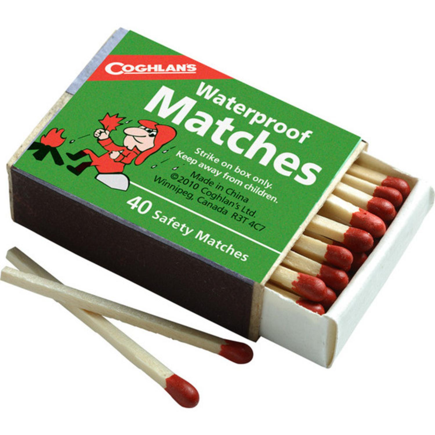 Coghlans Waterproof Matches,4-Pack