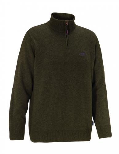 Kyle M - Brown Half-Zip