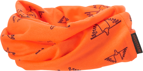 Lynx Antibite Neck Gaiter Orange Neon