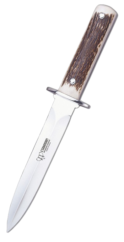 Avfångningskniv, 16 cm horn