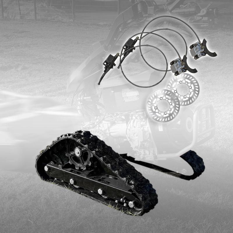 Larvband med skivbroms för Jansen® MGT-600 handtraktor