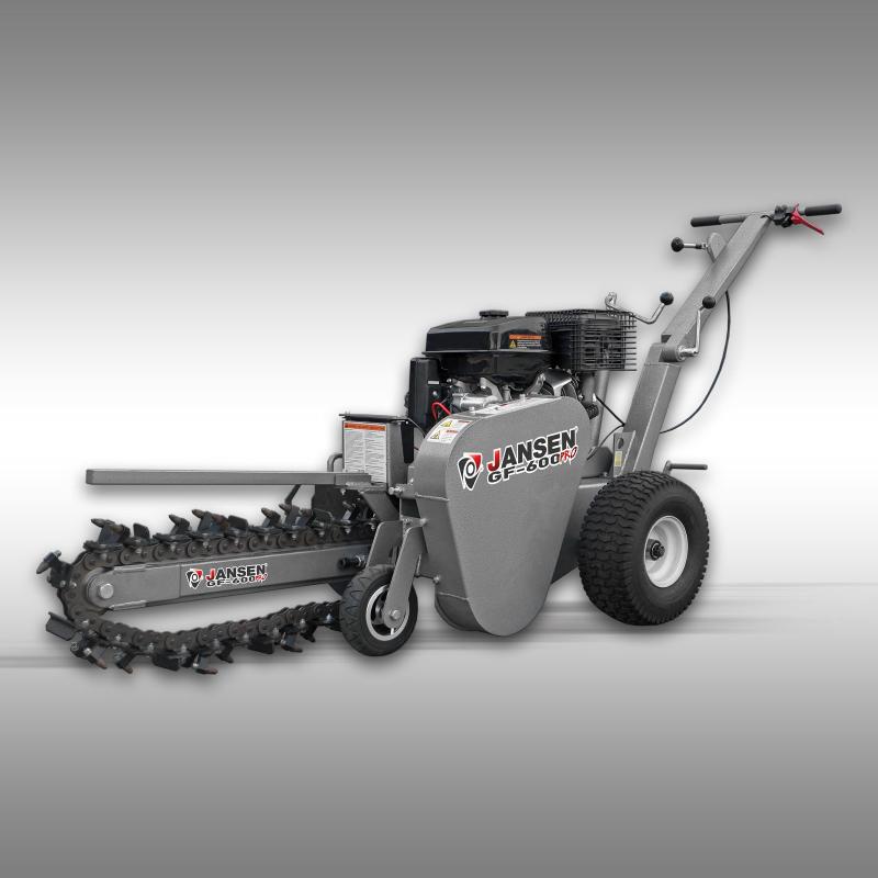 Kedjegrävare Jansen® GF-600pro, B&S, 13,5HK, 60 cm