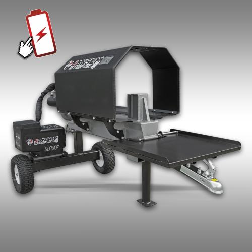 Vedkyv batteridriven JANSEN® HS-20L53-Li 20 T, 60V litiumbatteri