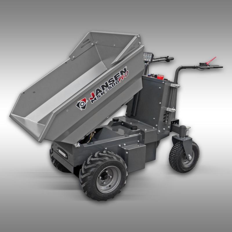 Motoriserad skottkärra Jansen MSK-500pro 1000 W elmotor